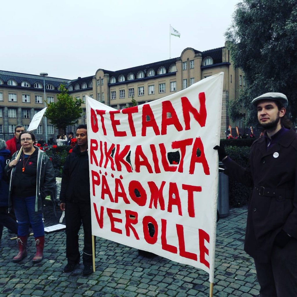 Terveiseni liittojohdolle viime syksyltä.